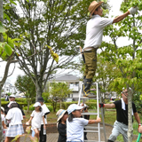 養護施設の子どもたちと共に楽しむ真夏の一日