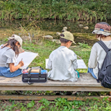 親子の触れ合いと自然との共生